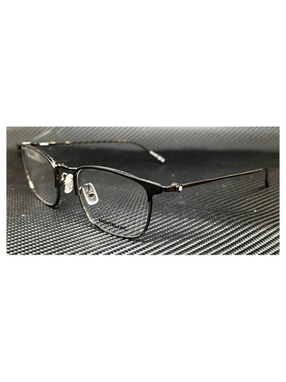 New Mont Blanc Men Ruthenium Eyeglasses 53-20-145